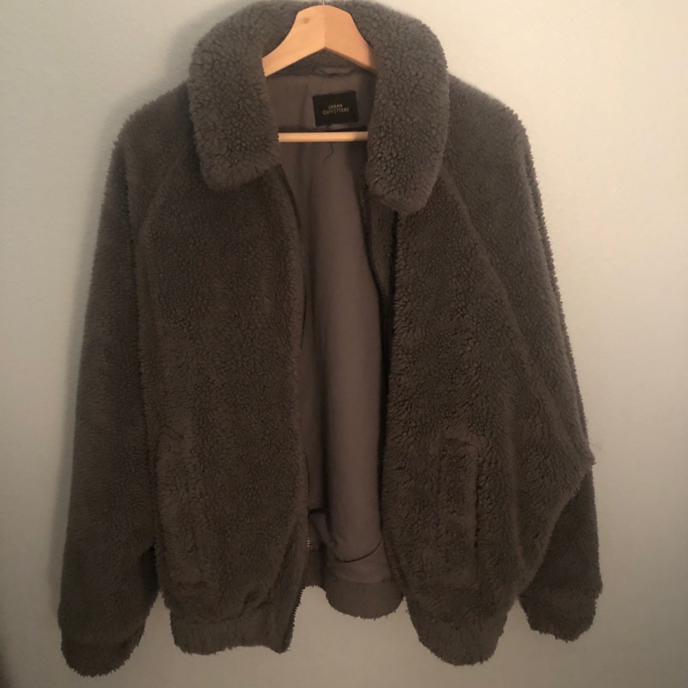 Urban Outfitters Sherpa Teddy Jacket